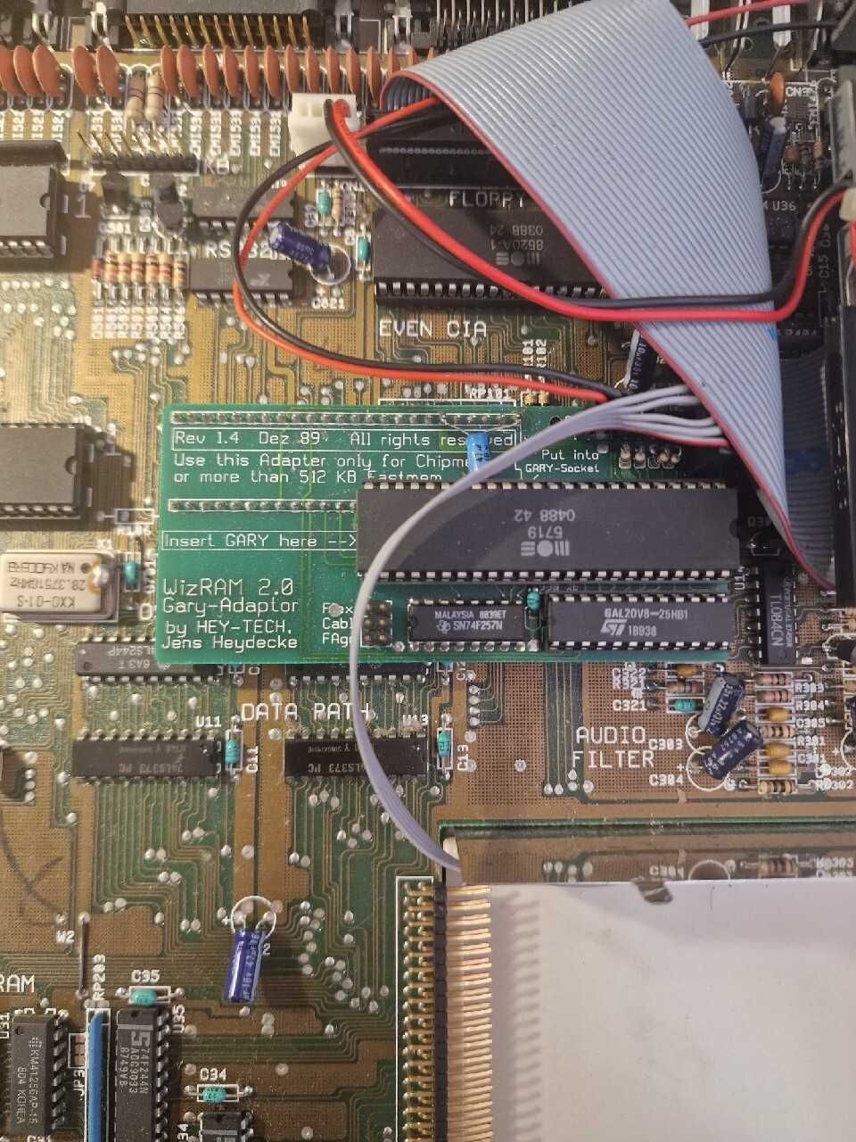 Amiga 500 rev 1.5 Oryginalny Kickstart 1.3