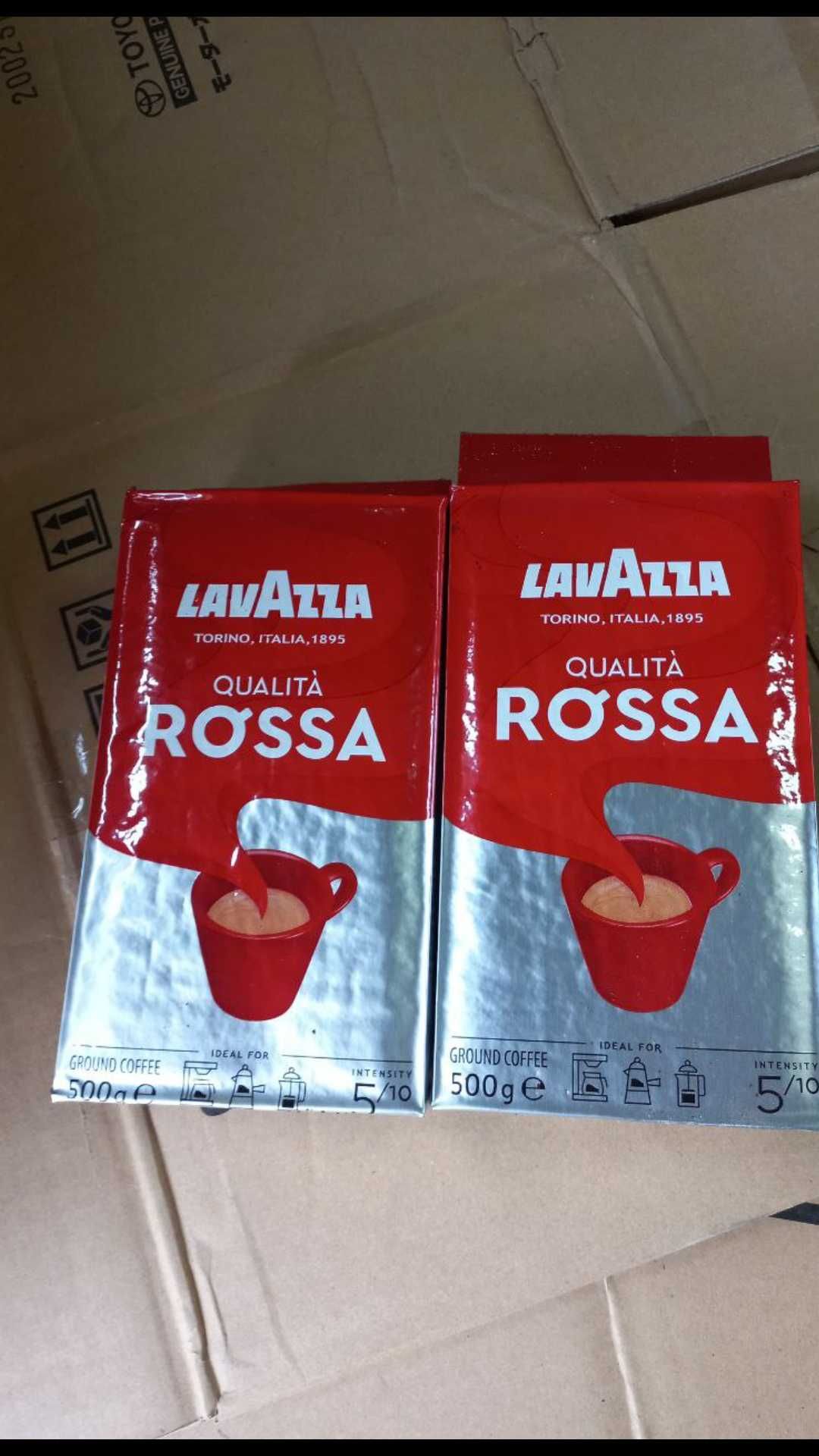 Кофе Кава в зернах LavAzza Rossa,Ora, Crema