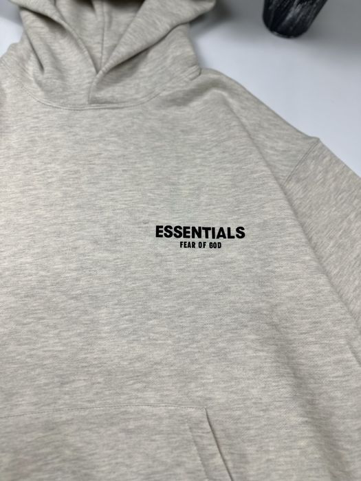 Худи кофта essentials fear of god/есеншиал