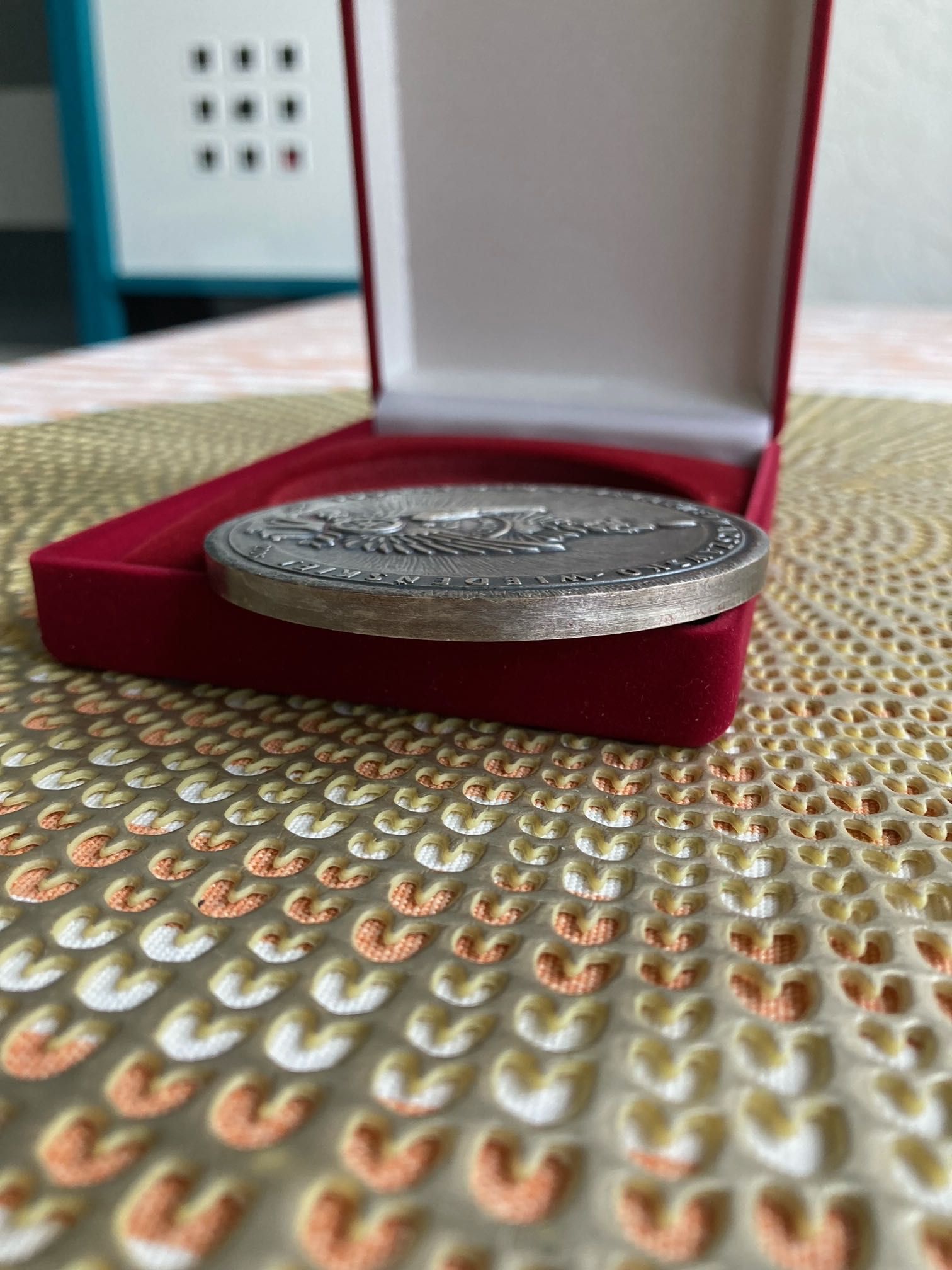 Medal Kolejowy 160 lat Drogi Żelaznej Warszawsko Wiedeńskiej