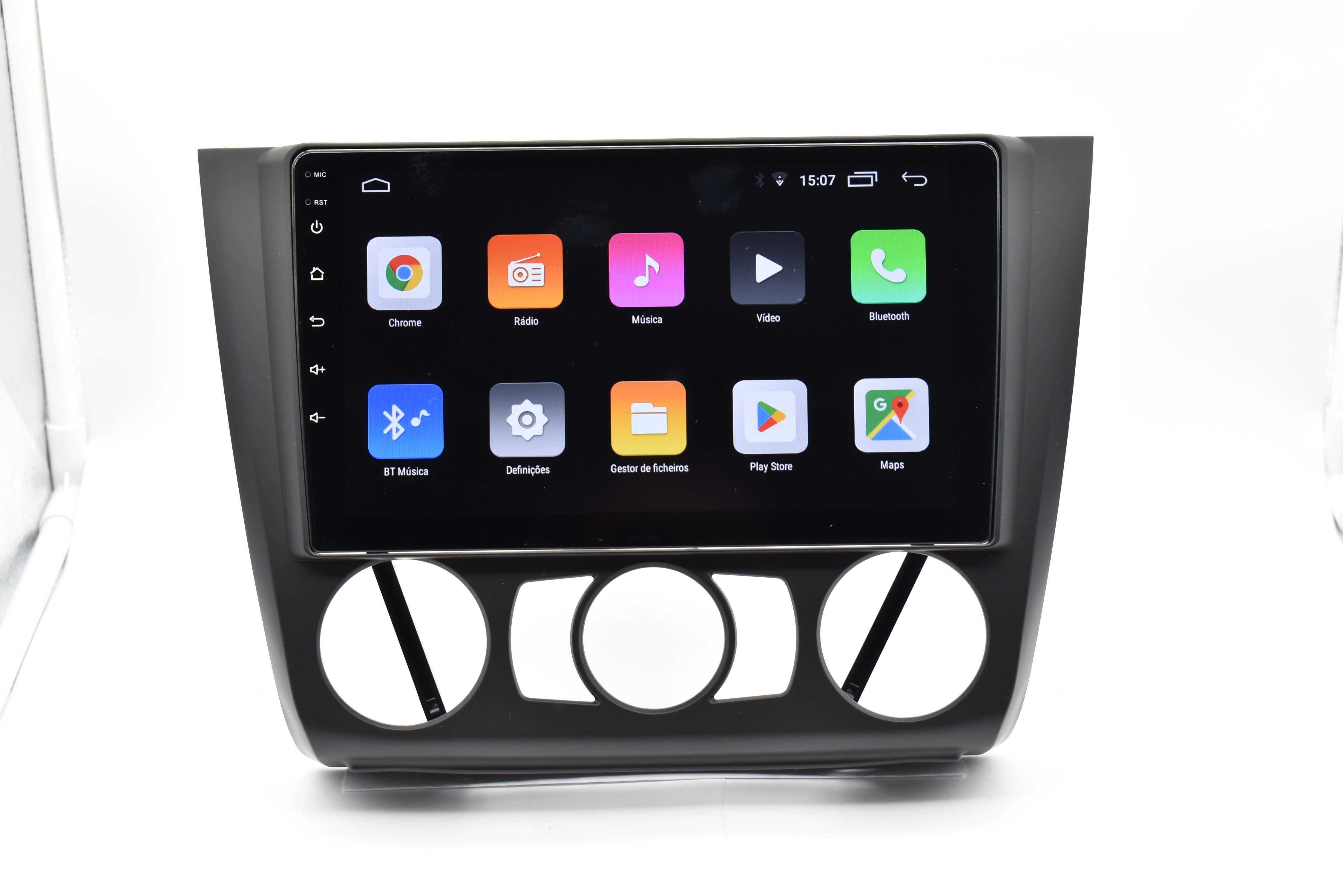 Rádio 2 DIN Android BMW Série 1 Carplay Wifi GPS BLUETOOTH + Camara