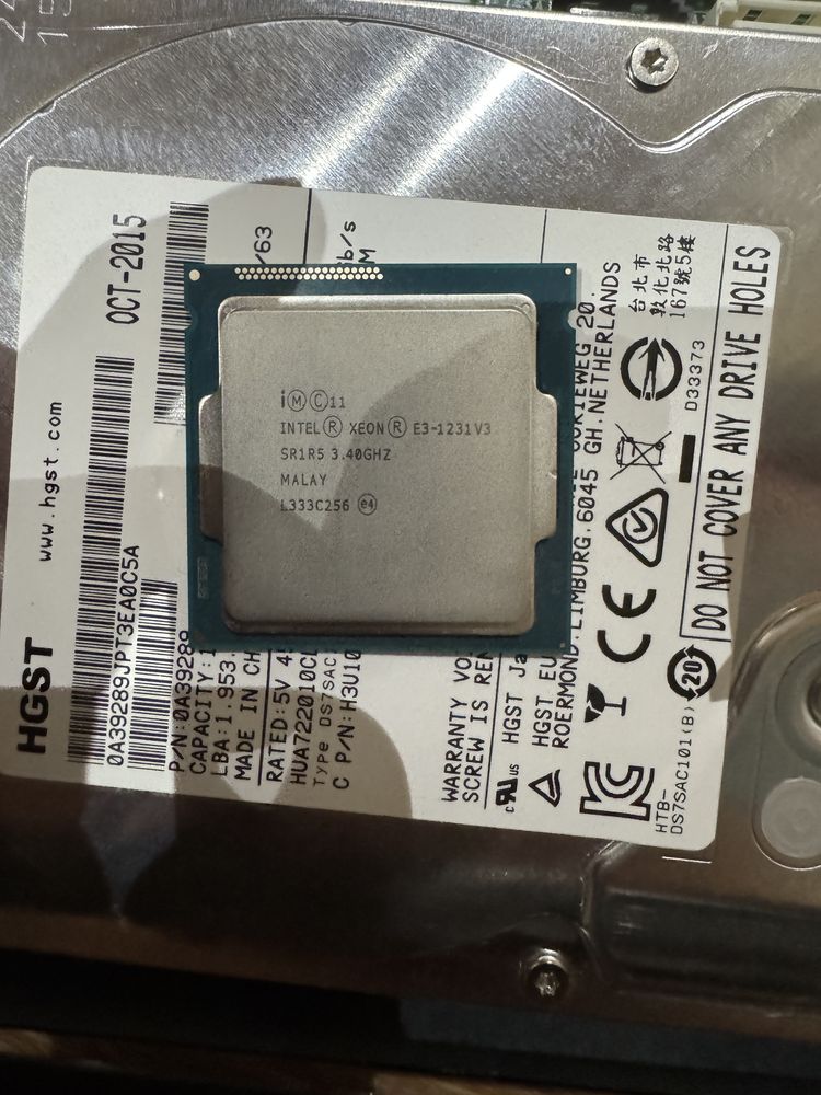 Сервер supermicro E3-1231V3 3.40 GHZ 32 Gb