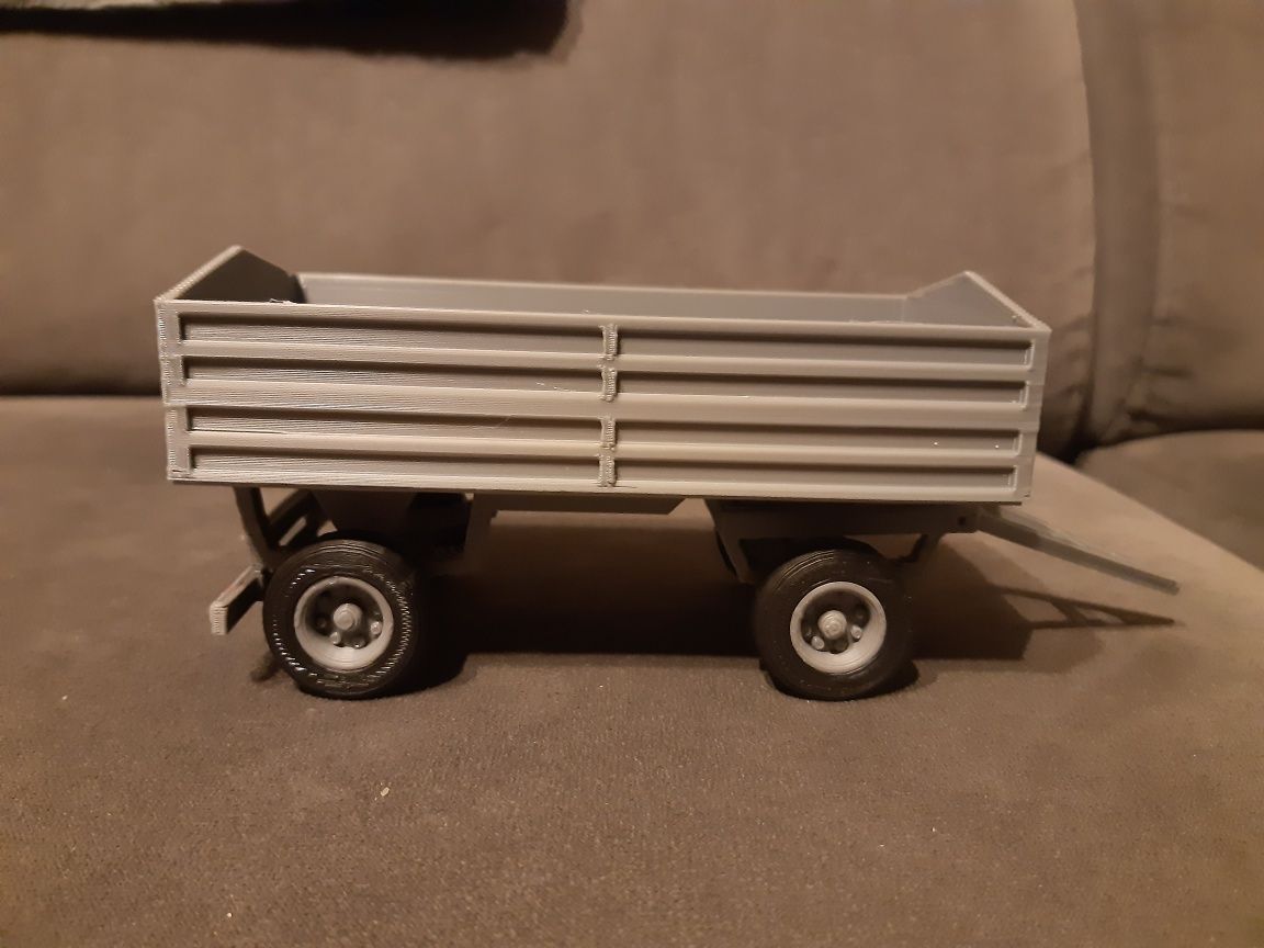 Model 3D przyczepy  1:43 ,1:32