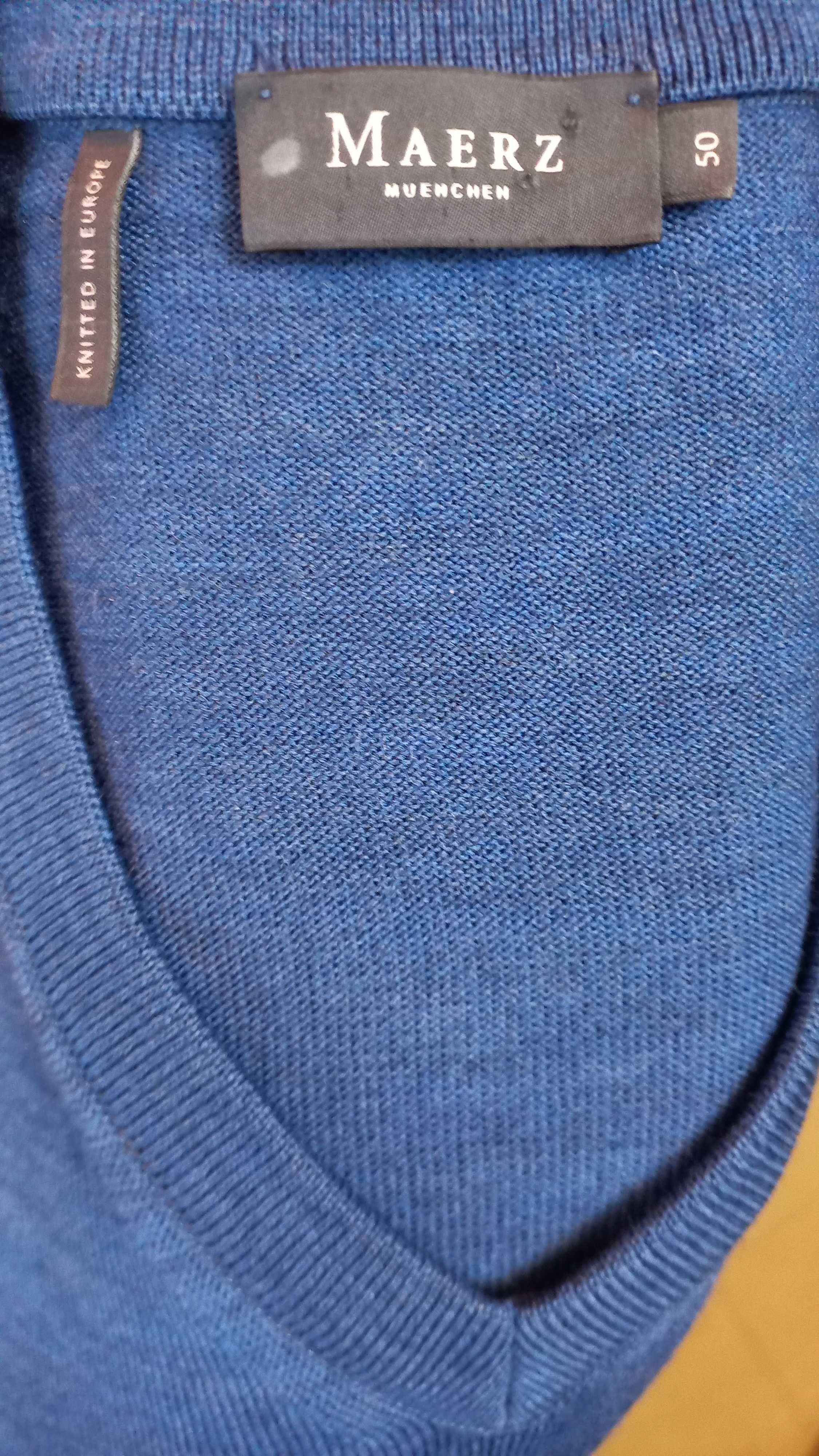 мужской свитер MAERZ (Germany)  Extrafine Merino wool