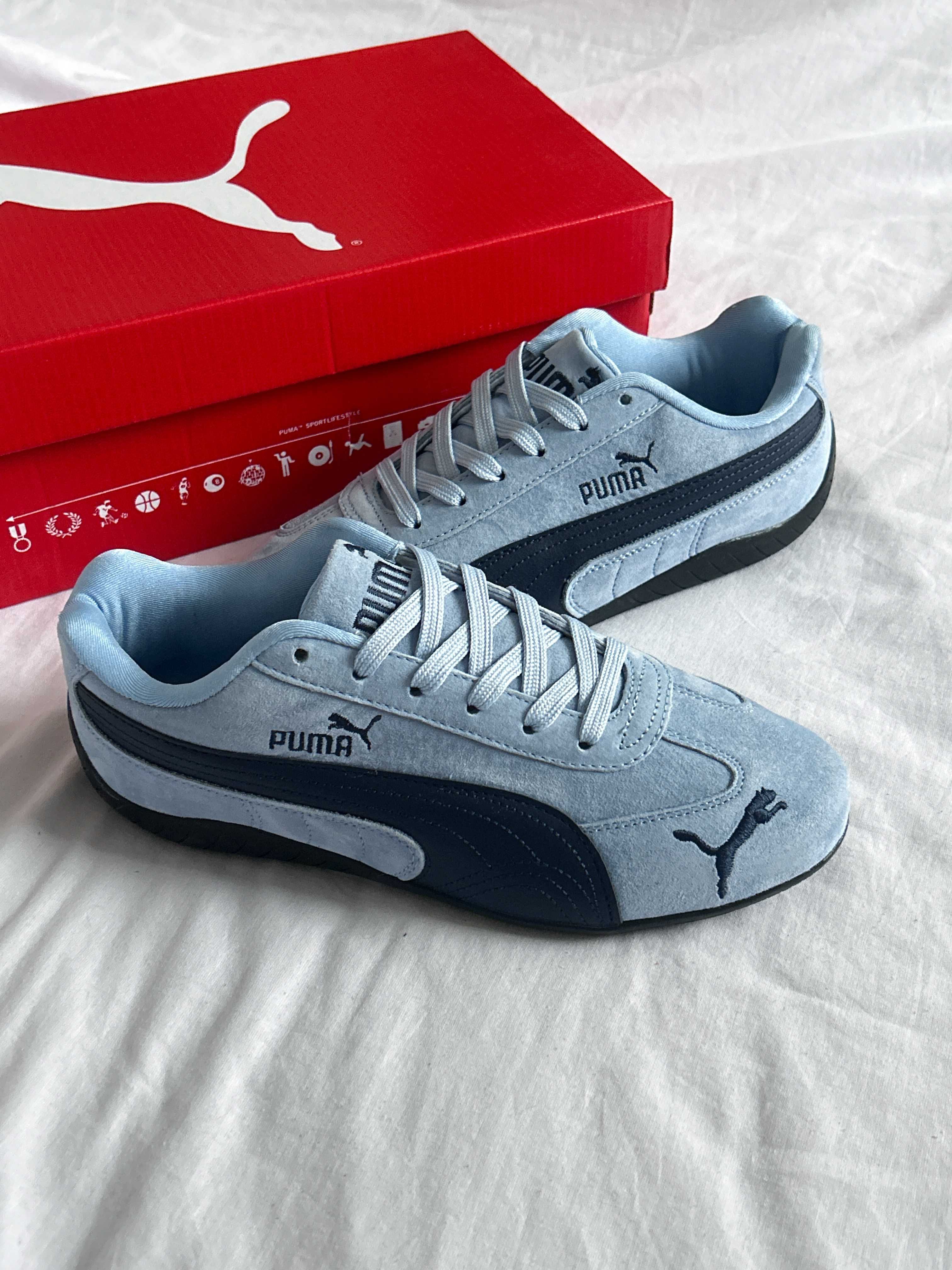 Puma Speedcat - світло сині - "Team Light Blue"
