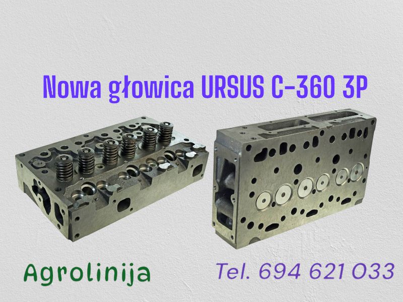 URSUS C-360 3P Głowica Kompletna Nowa MF-255