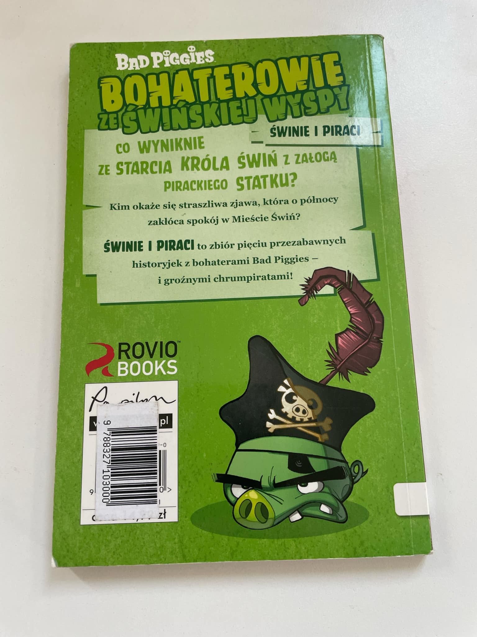 Bohaterowie ze świńskiej wyspy Bad Piggies świnie i piraci