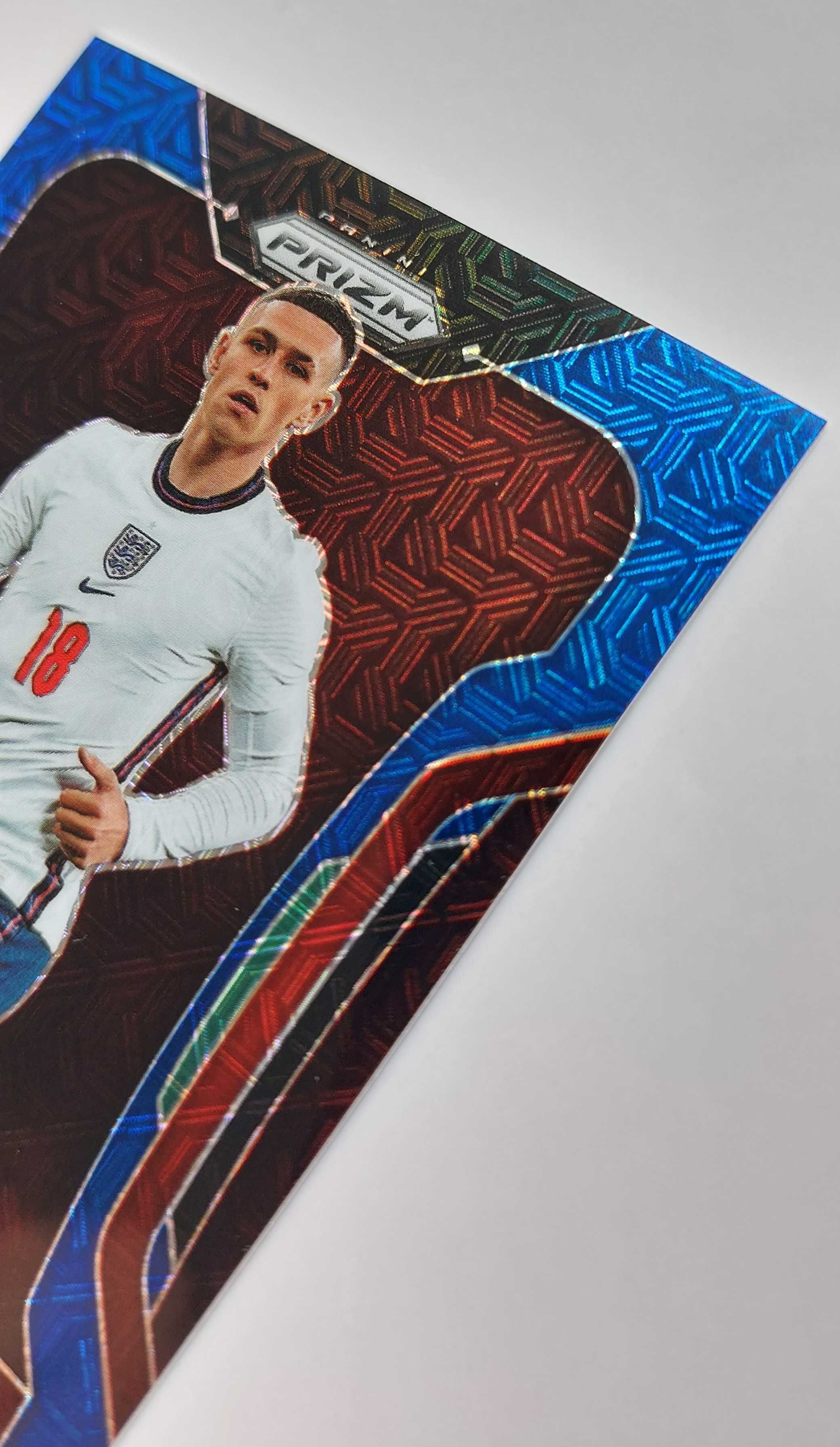 FIFA World Cup 2022 Qatar Phil Foden Prizm Blue Mojo #93 /75 England