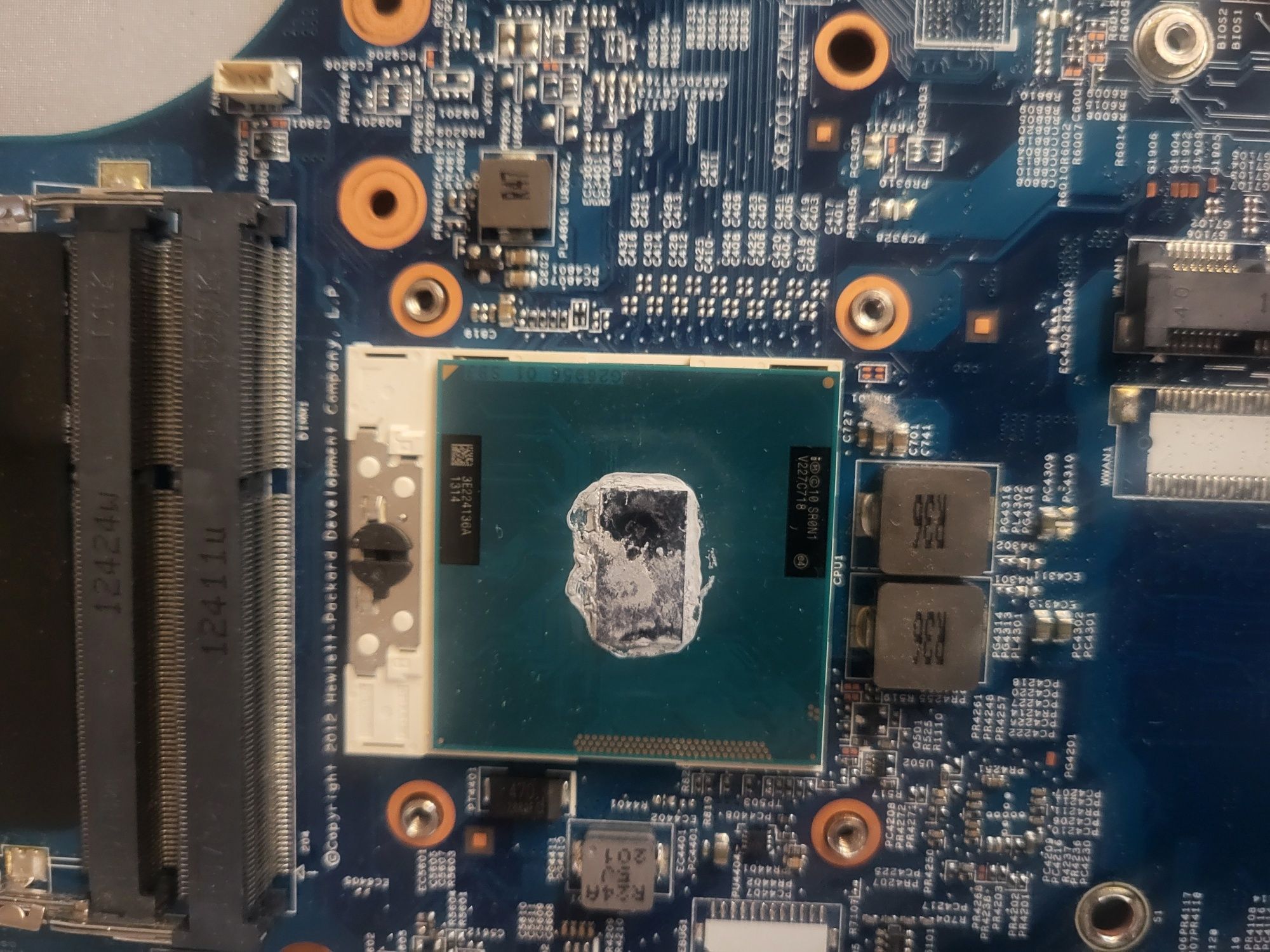 Sprzedam Płytę główna + Procesor do laptopa HP Probook 4540s
