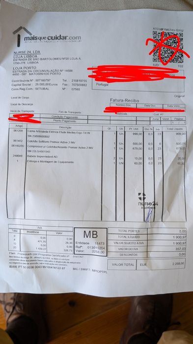 Cama articulada, colchão e compressor (opc)