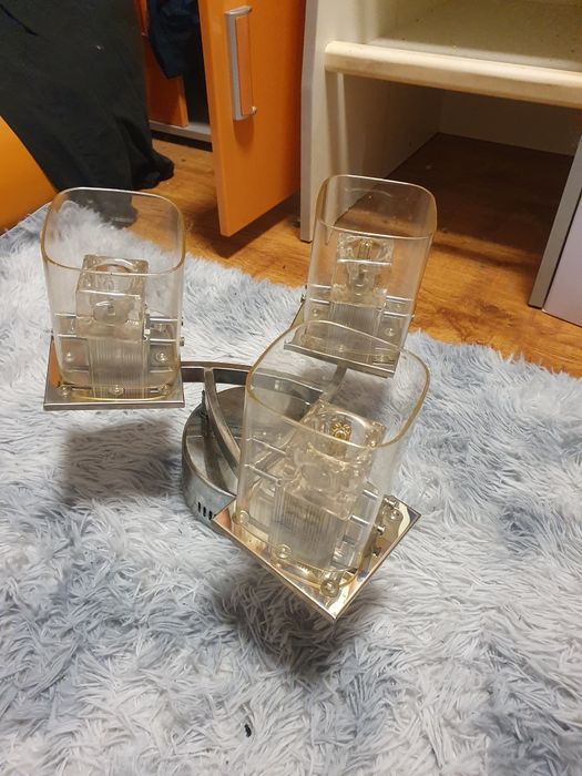 Żyrandol Alfa Felicja z 3 kloszami