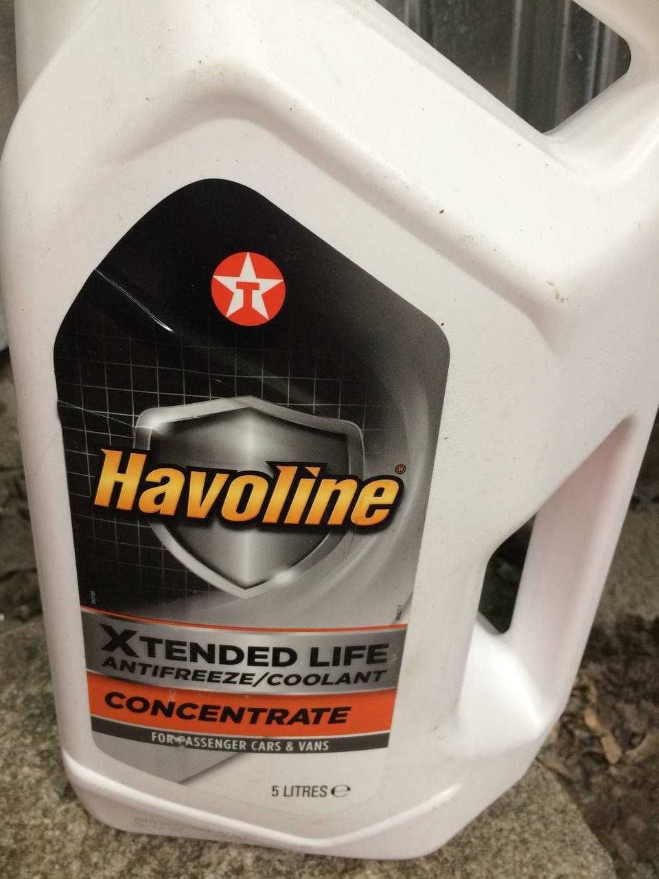 Антифриз Красный Texaco Havoline XLC Concentrate 5L (Orange -80)