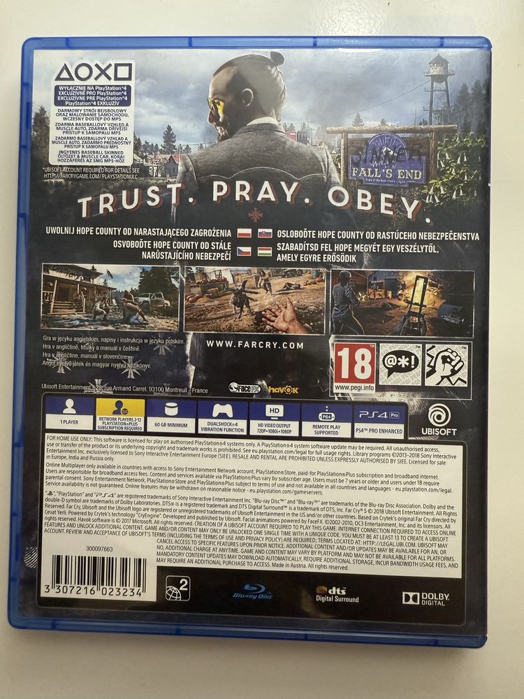 Gra Farcry 5 PS4 PS5