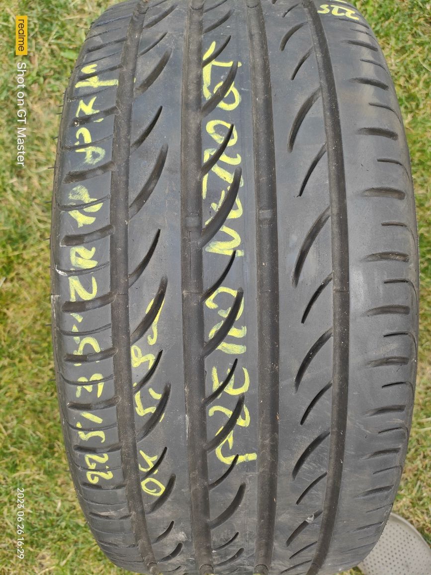 1x Pirelli Pzero Nero GT 225/35ZR18 87Y 1 sztuka letnia