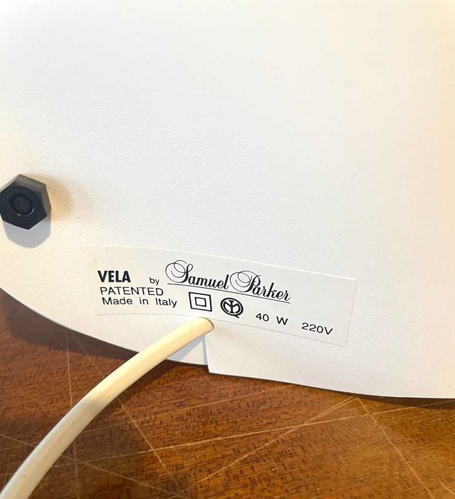 2 candeeiros de mesa de cabeceira “Vela” by Samuel Parker