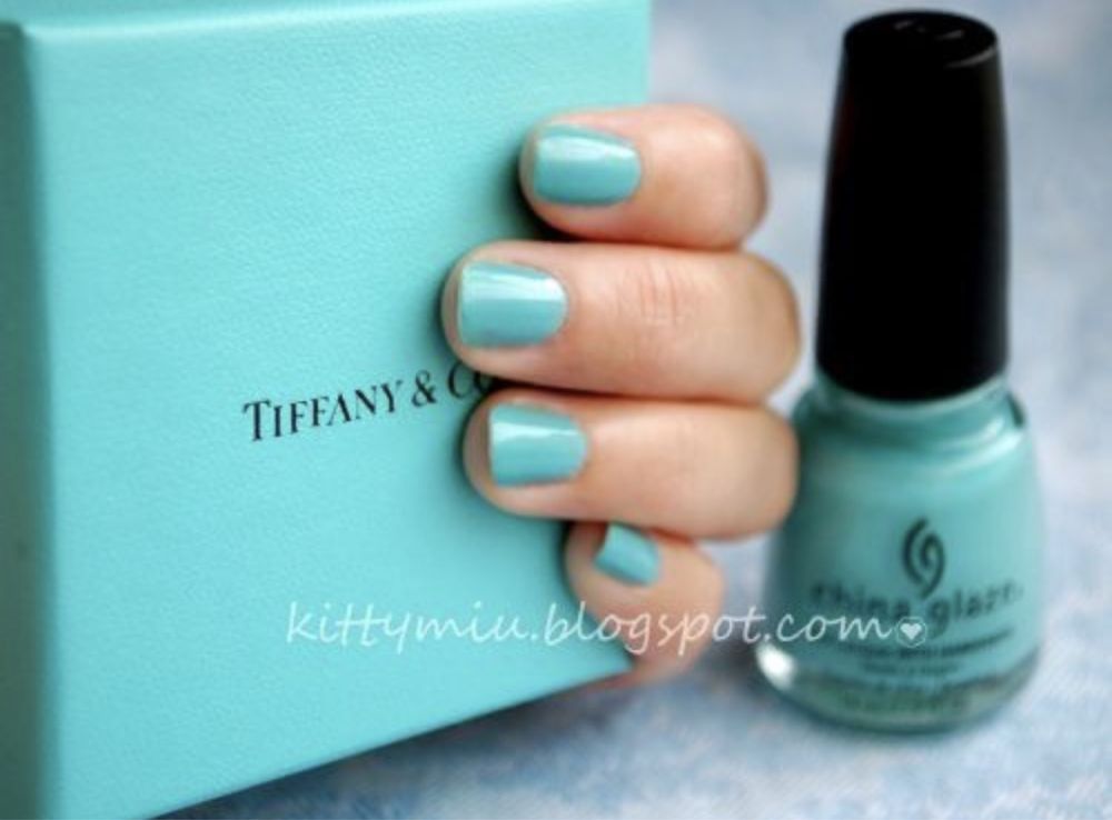 China Glaze For Audrey 14ml turkusowy tiffany lakier do paznokci