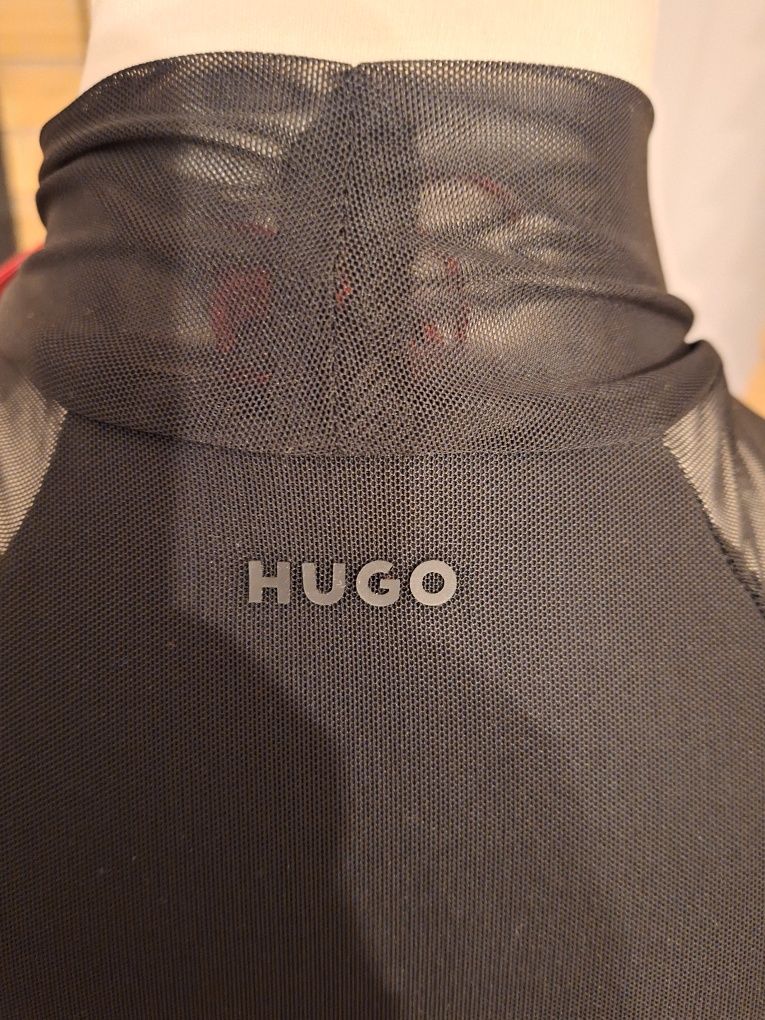 Hugo, damska sukienka midi, r. XS
