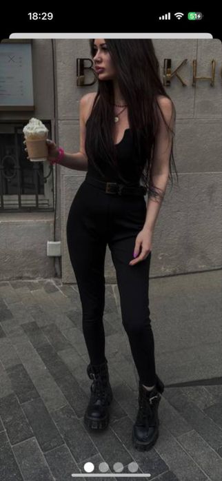 комбінезони з вставками вирізами в стилі my ray