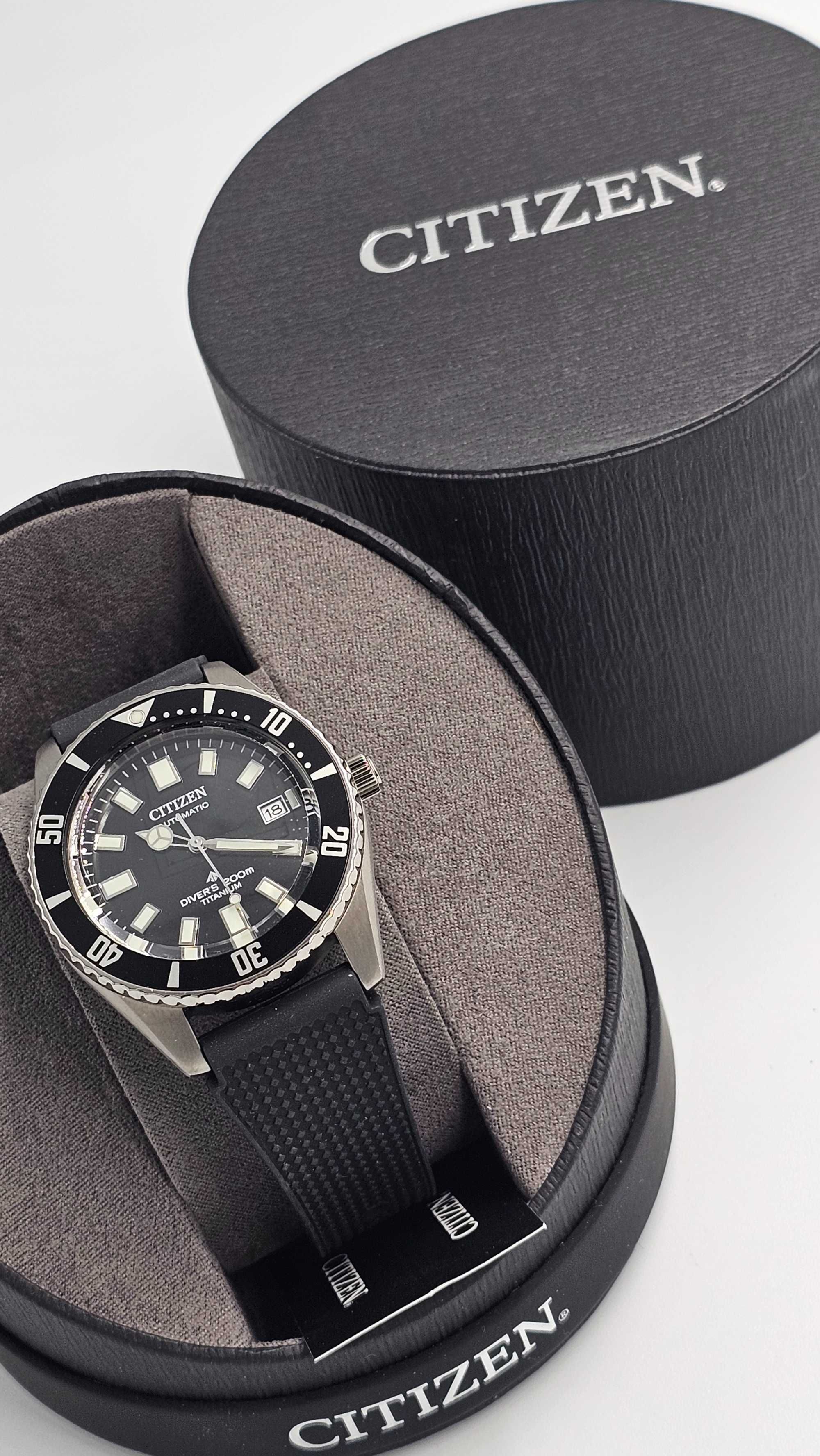 Zegarek Citizen Promaster Tytan Diver *Szafir* Klasa Premium *Automat*