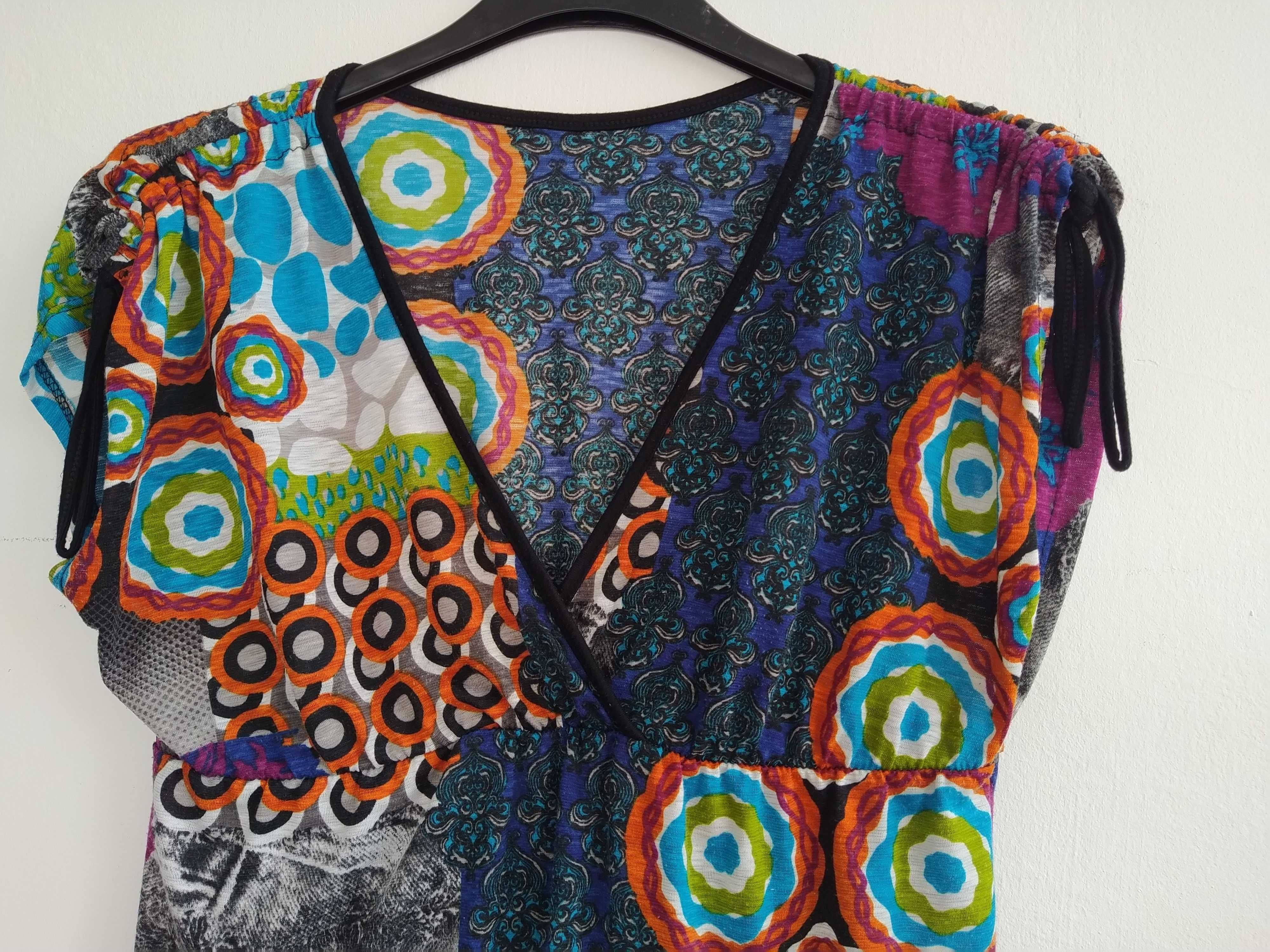 Camisola / Top estilo Desigual - Tamanho L