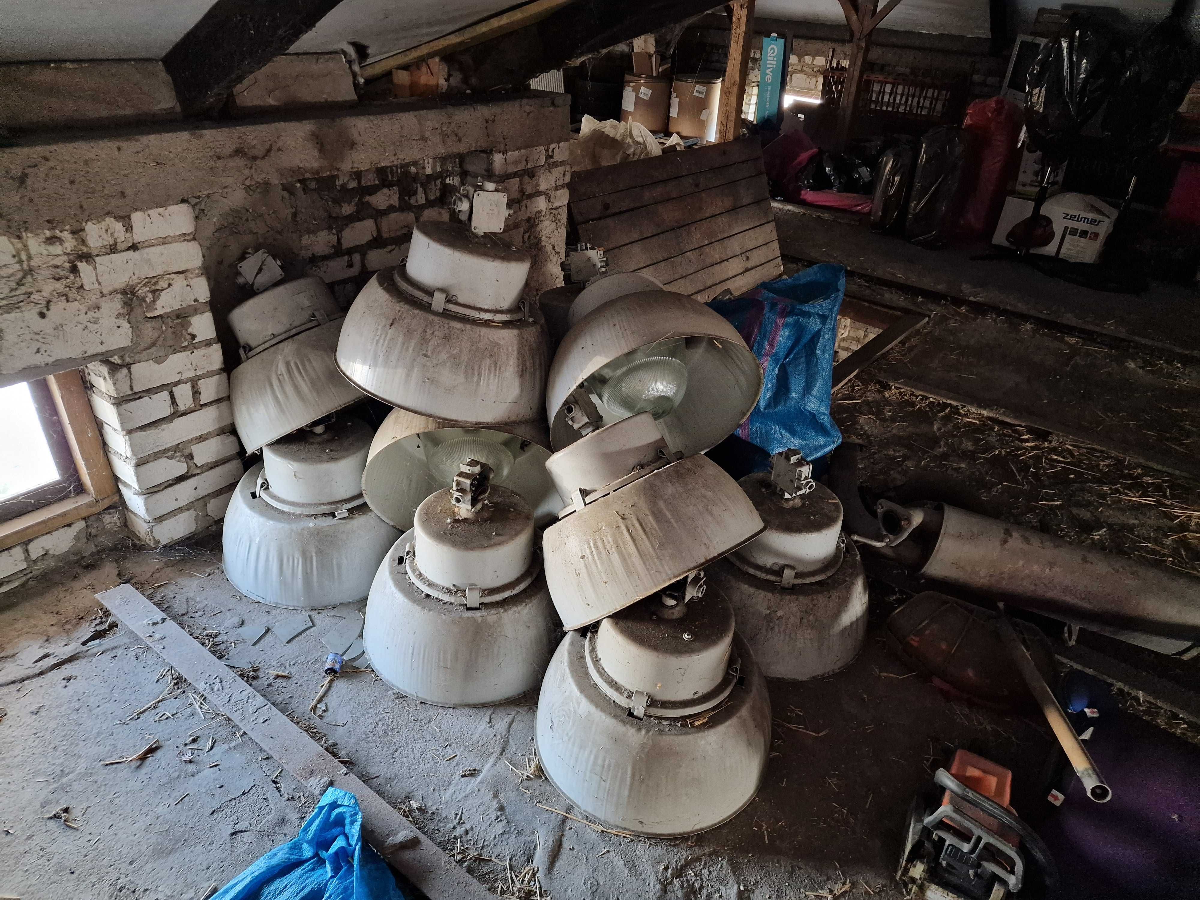 Lampy przemysłowe industrialne loftowe prl