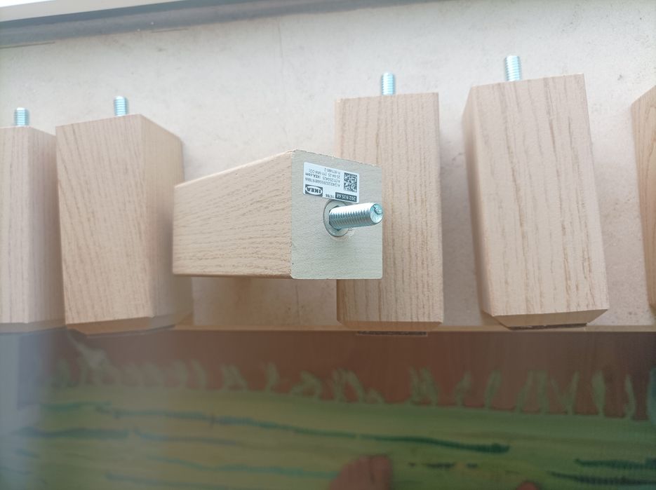 Pés para móvel IKEA Stubbarp madeira carvalho