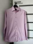 Koszula męska Prochnik 42 Slim taliowana (slim fit) różowa