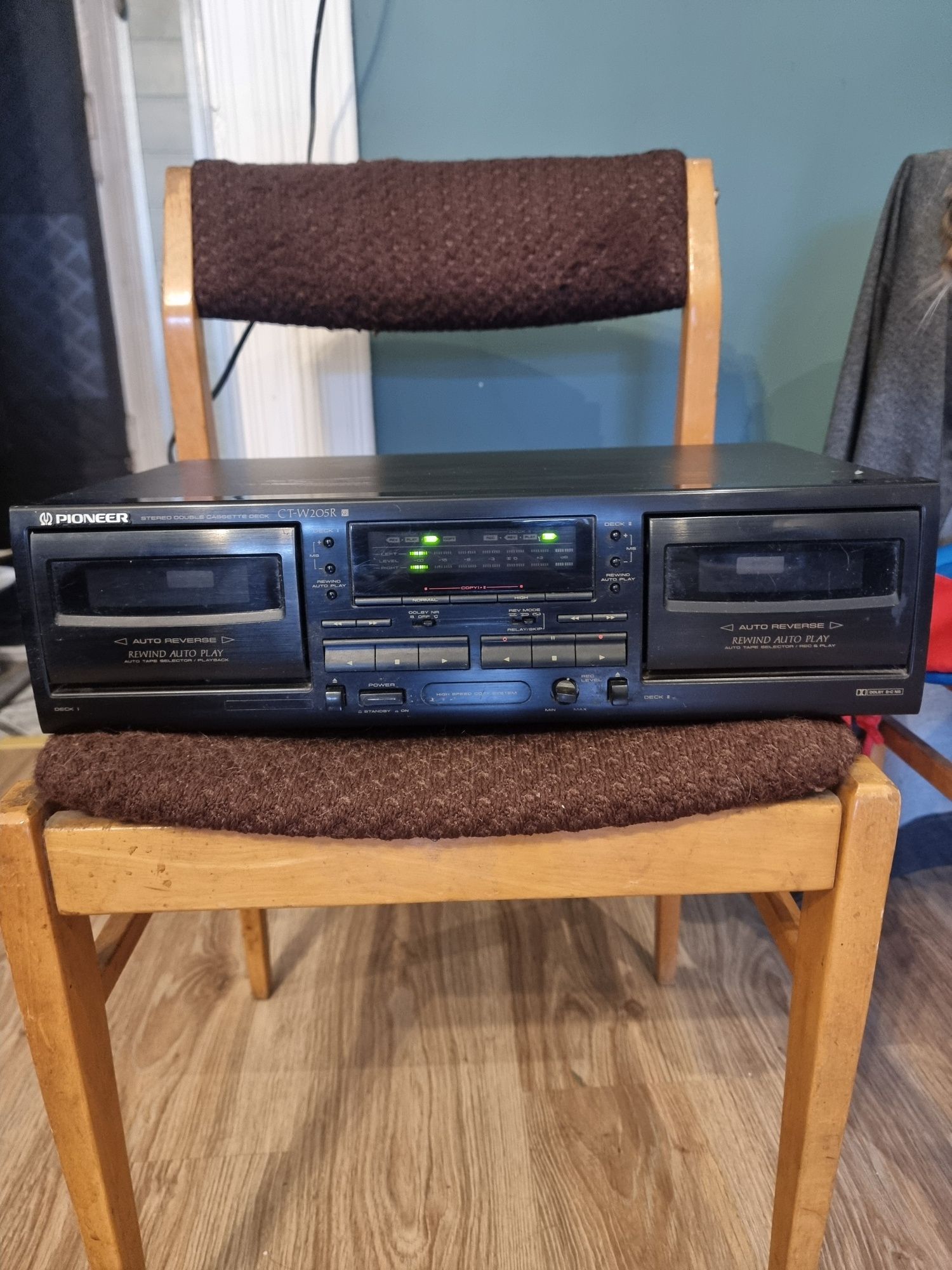 Pioneer deck 2 kasetowy ct-w205r