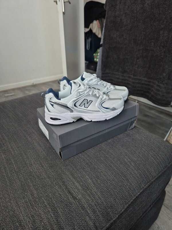 New Balance_530_white Moda_Buty_Mokasyny Mokasyny R.38