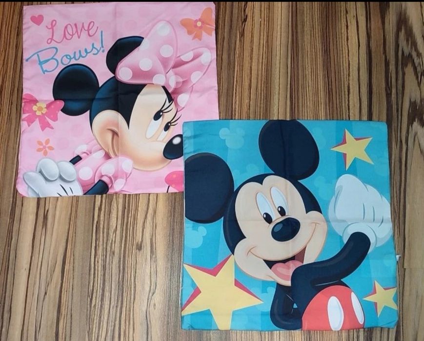 2szt Poszewka na poduszkę jasiek 40x40 Minnie Miki
