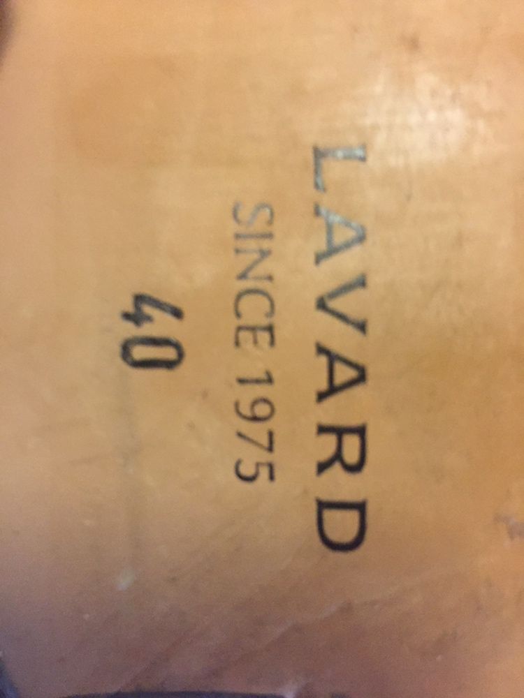 Buty lavard rozmiar 40