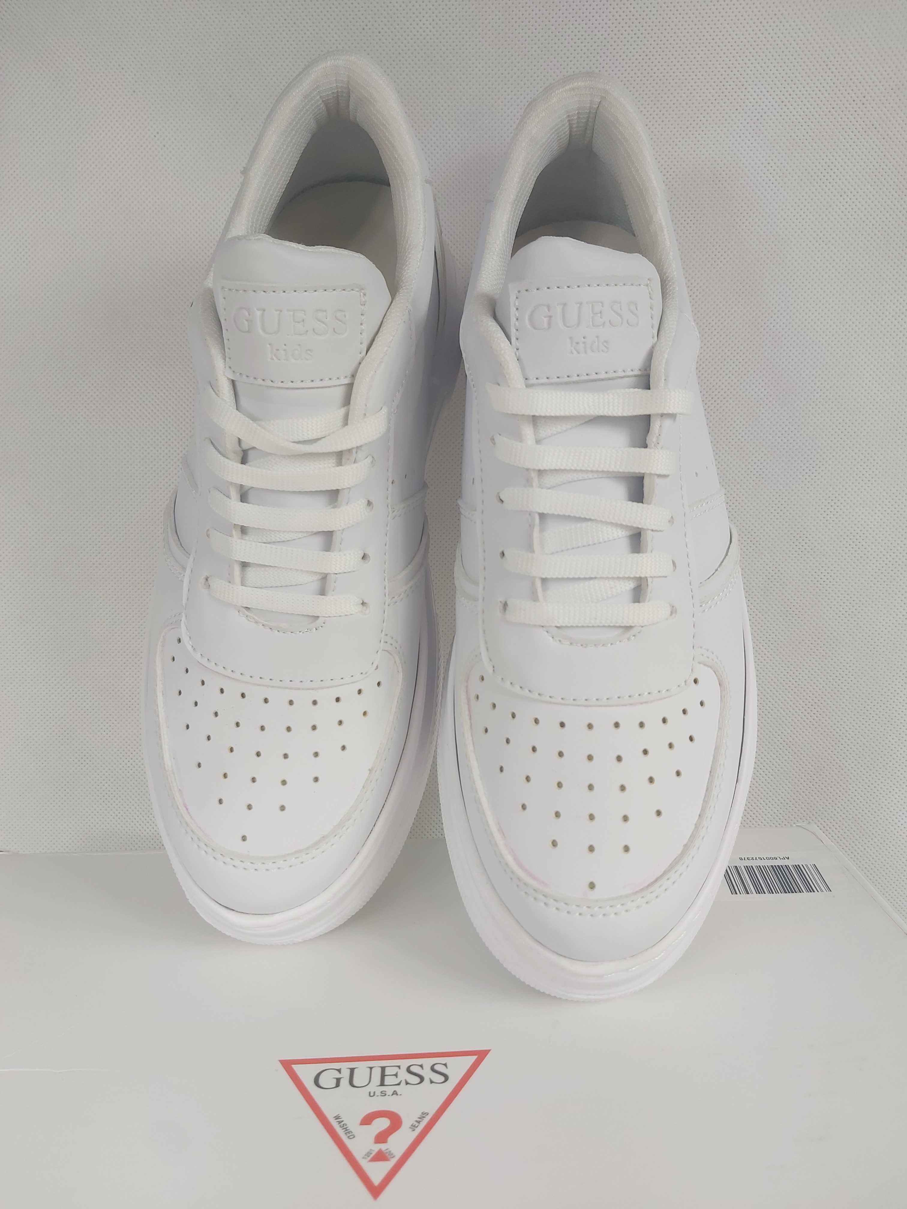 SP NOWE oryginalne sneakersy GUESS białe platforma 38 trampki