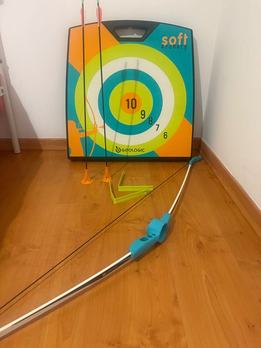 alvo de tiro para arco e flecha de ventosa Softarchery 100 da Geologic