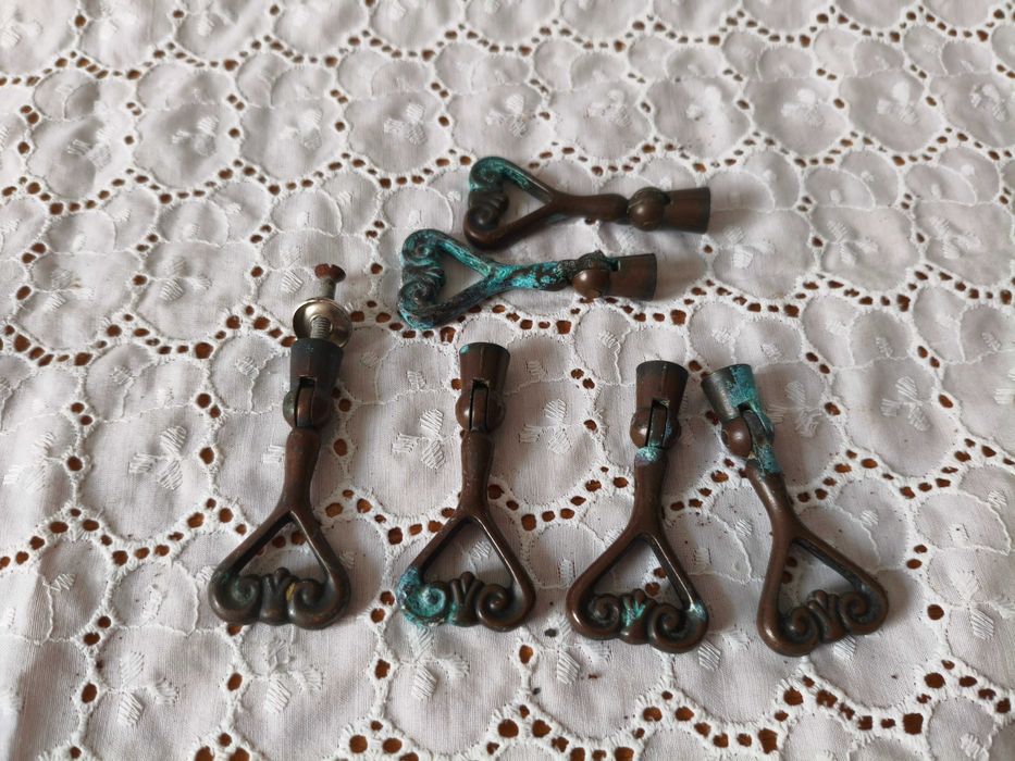 stare uchwyty do mebli PRL 6szt