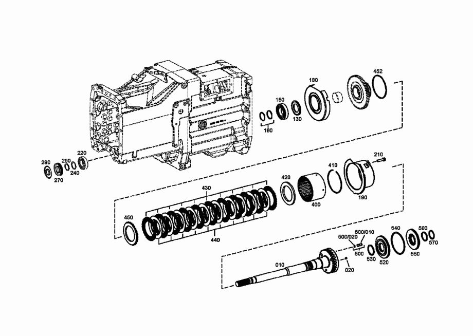 Tarcza cierna skrzyni biegów Deutz Agrotron K M TTV NEW MK1 MK2 MK3