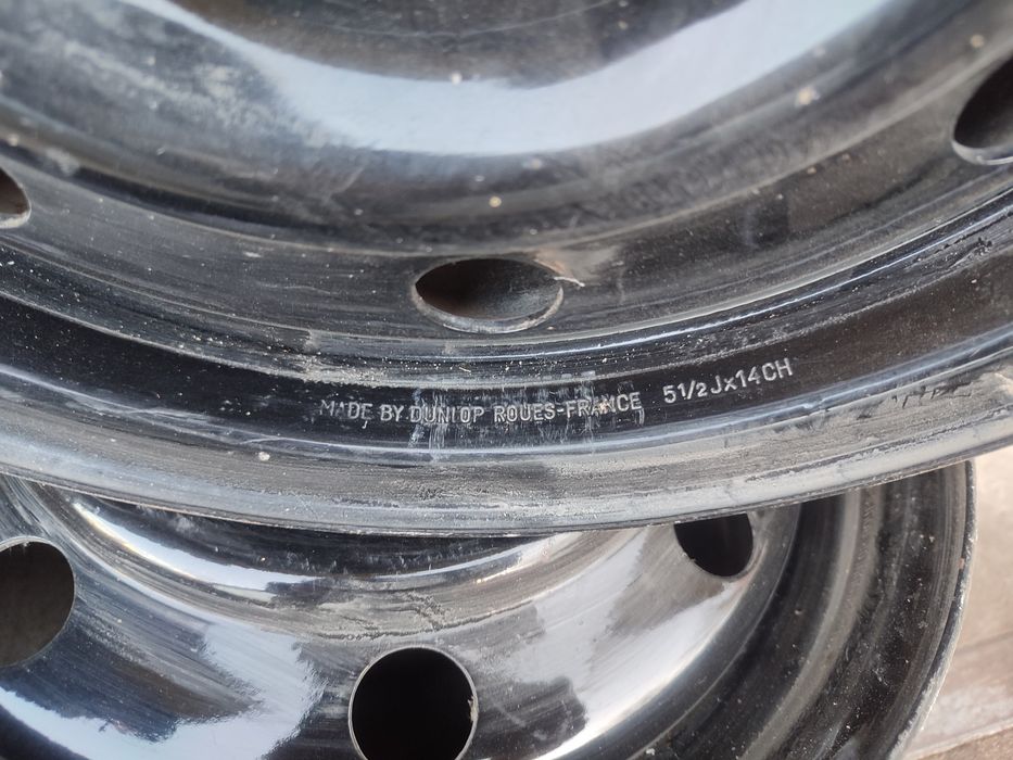 Металеві диски Dunlop R14 Renault