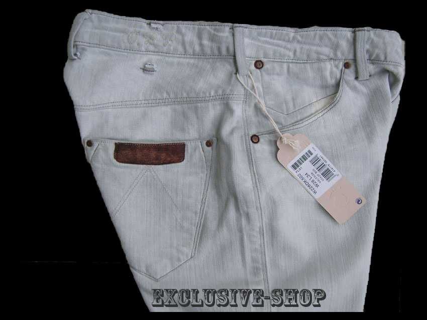 Jeansy damskie rurki Wrangler Blue Bella Rebecca W28 L34 pas 73 cm