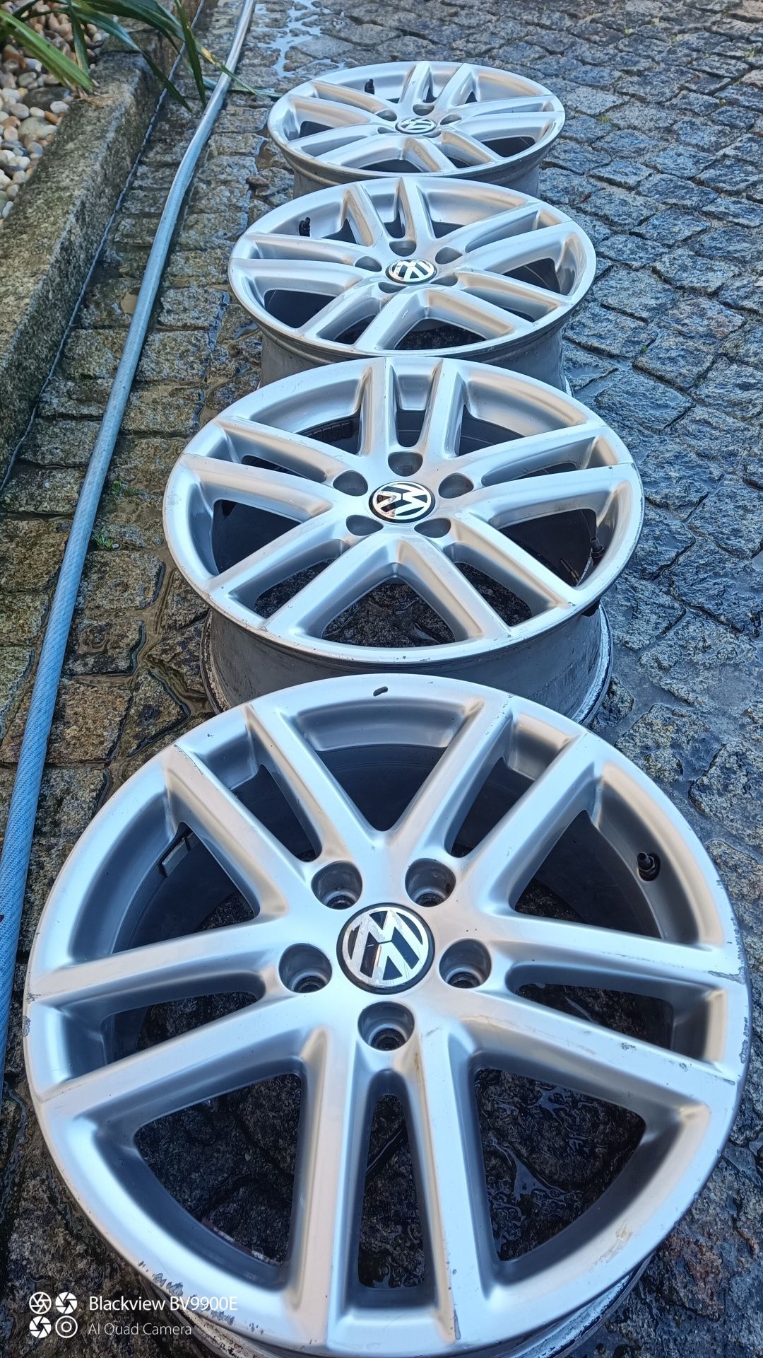 4 jantes 17" VW  5x112