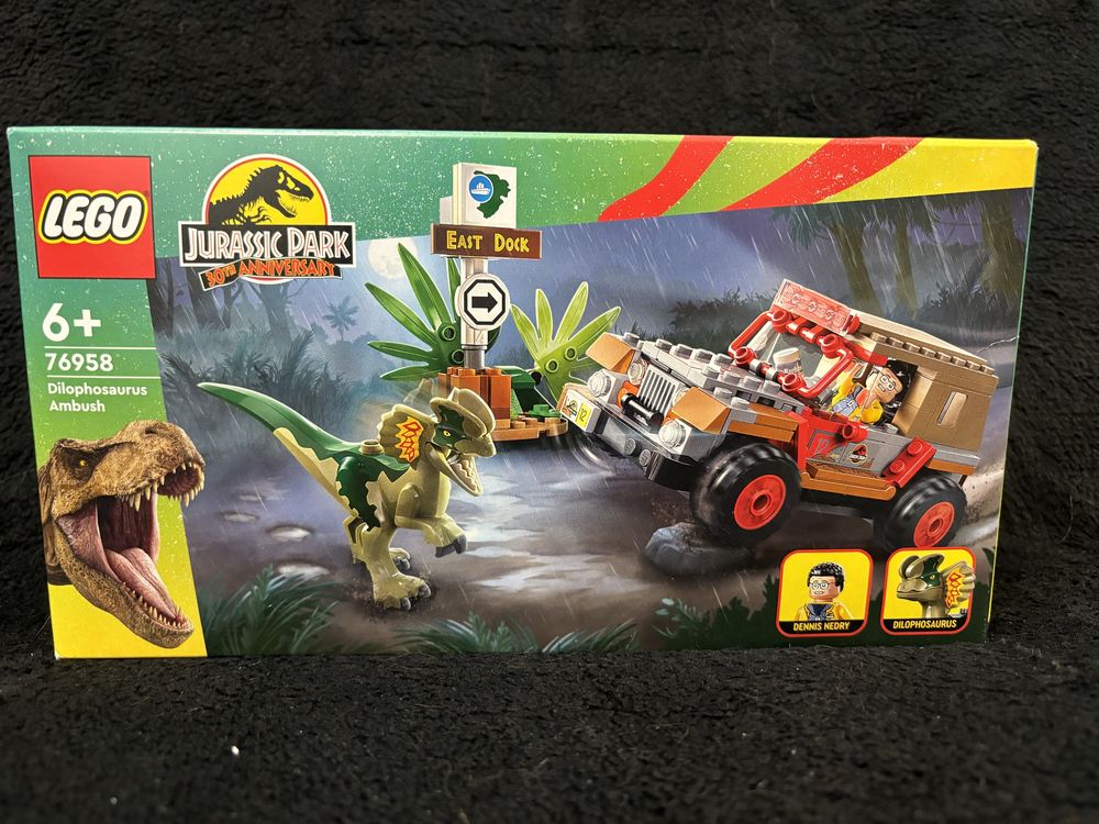 Zestaw klicków lego 76958 jurassic park