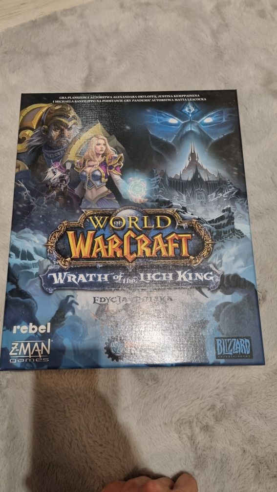 World of Warcraft Wrath of the Lich King Gra Planszowa PL