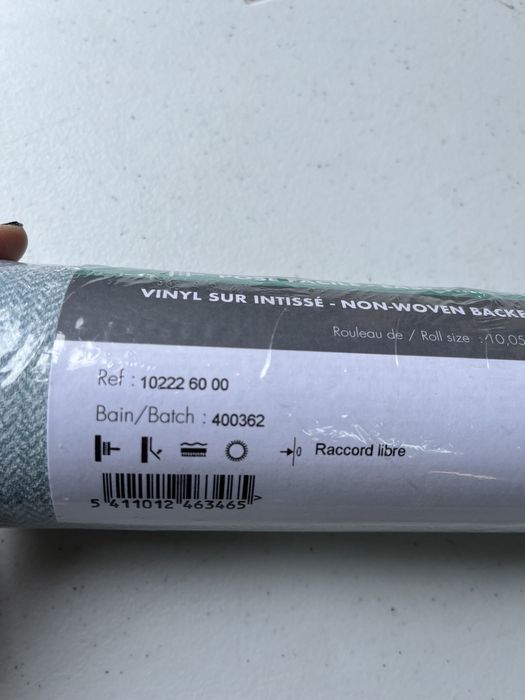 Papel Parede Caselio Azul espinhado