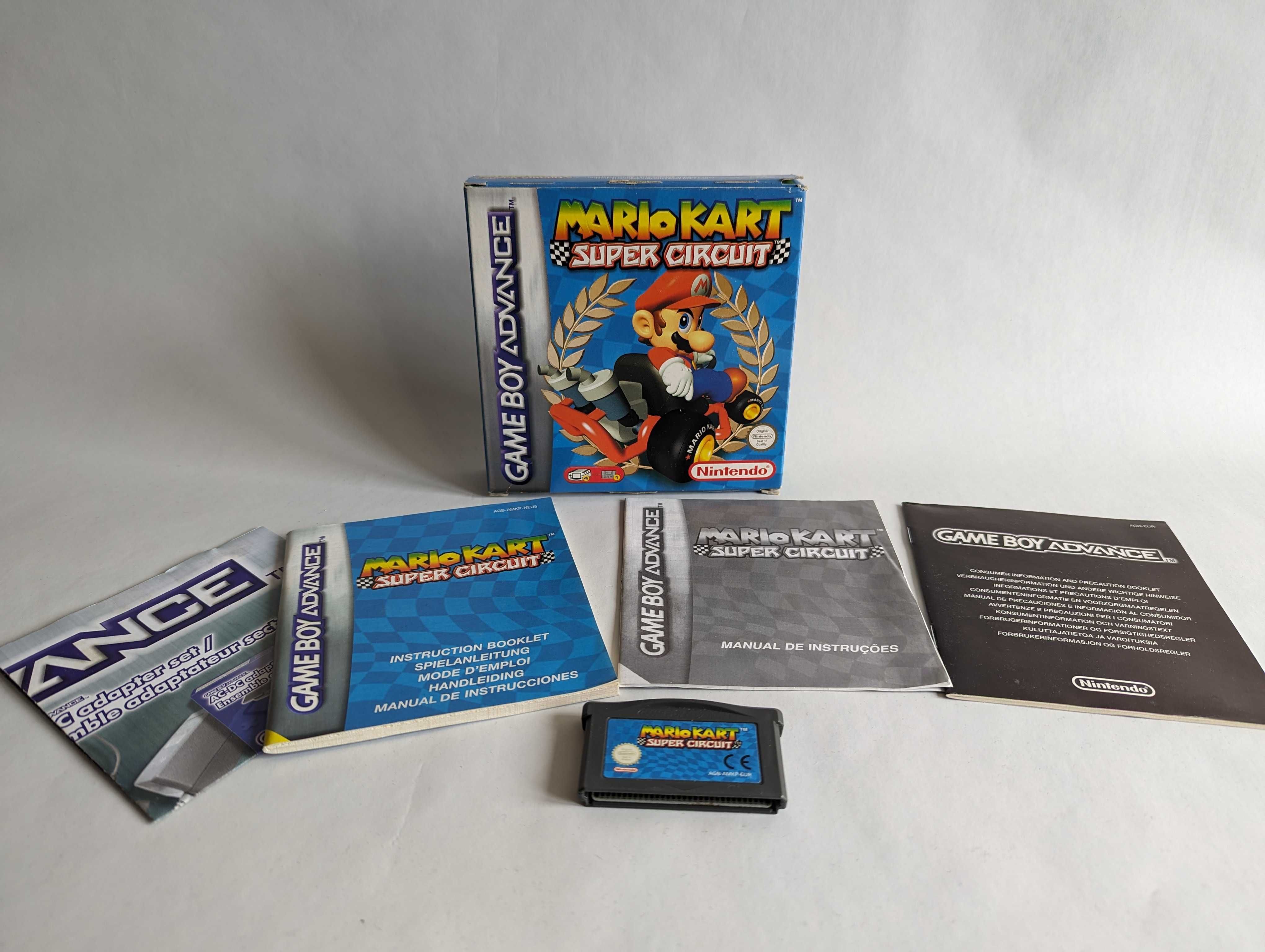 Mario Kart Super Circuit ORIGINAL Completo - Gameboy Advance