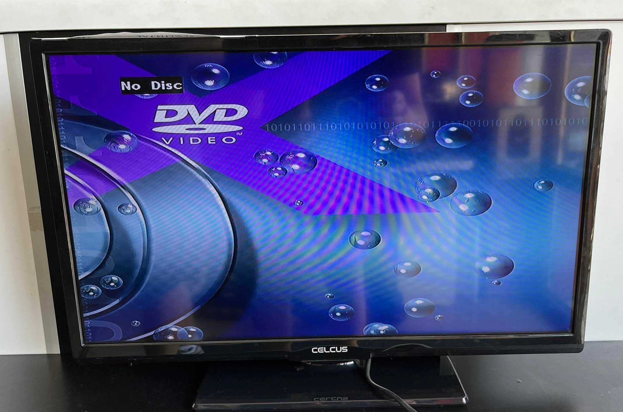 Telewizor CELCUS z napędem DVD