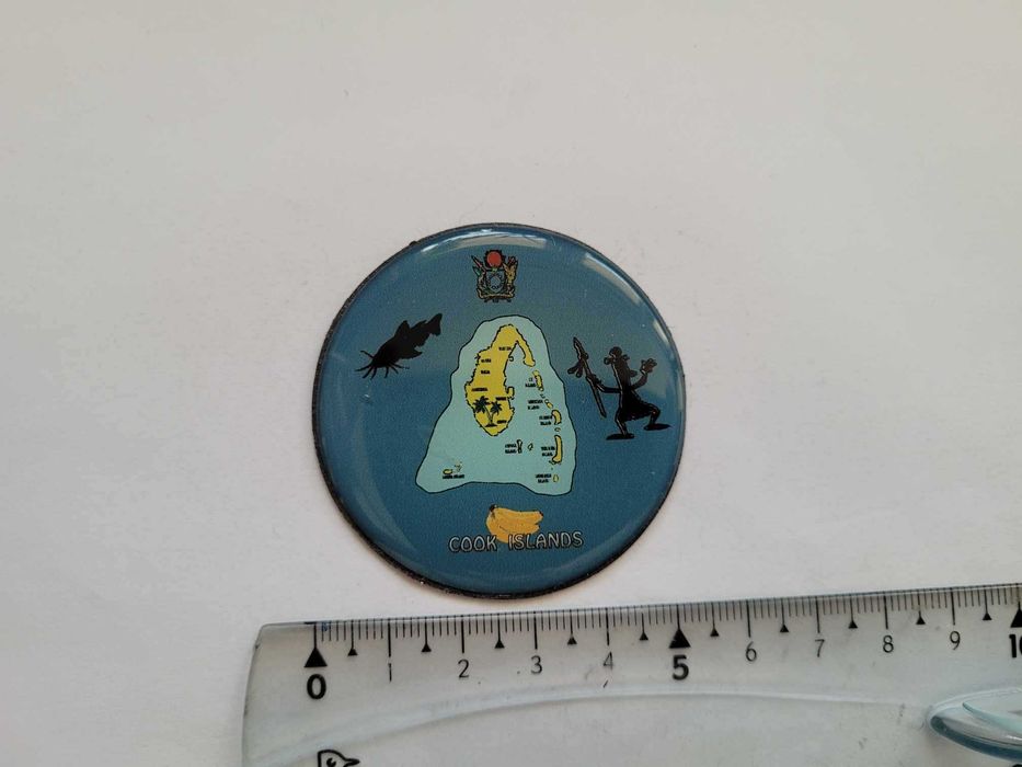 Magnes na lodówkę - 623d. WYSPY COOKA