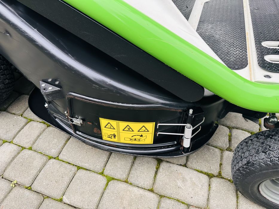 Traktorek kosiarka Etesia Bahia Kawasaki V2 pompa oleju hydro Piękna