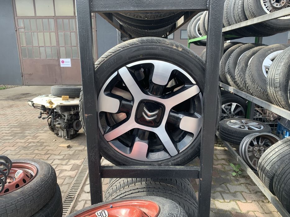 Komplet alufelg 17” Citroen C3 III 2016-