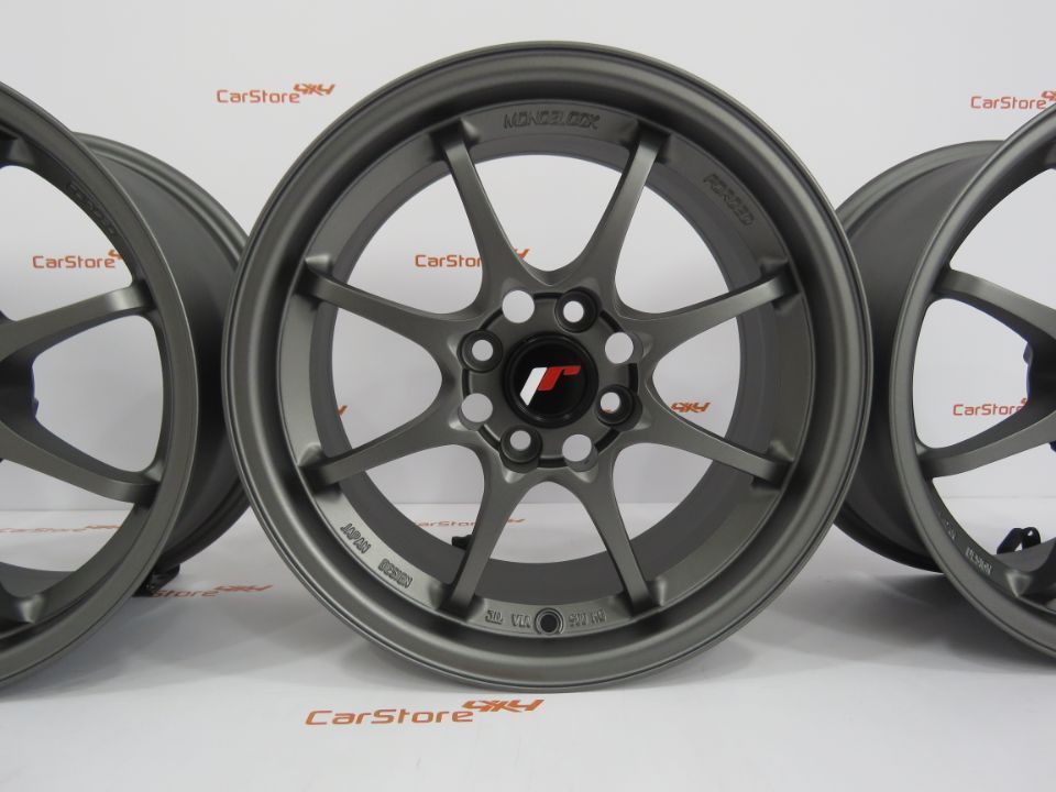 Jantes Japan Racing JR5 15x7 ET35 4x100 Matt Gun Metal