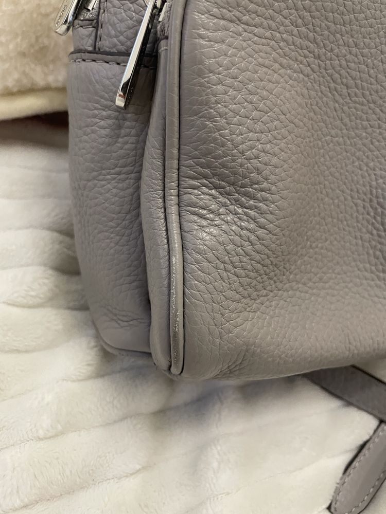 Plecak szary stalowy Michael Kors