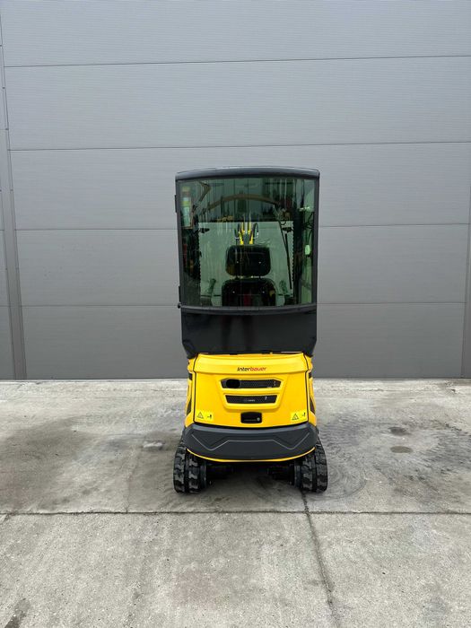 NOWA minikoparka Interbauer MKT12 1200kg RAMIĘ SKRĘTNE JOYSTICK'i