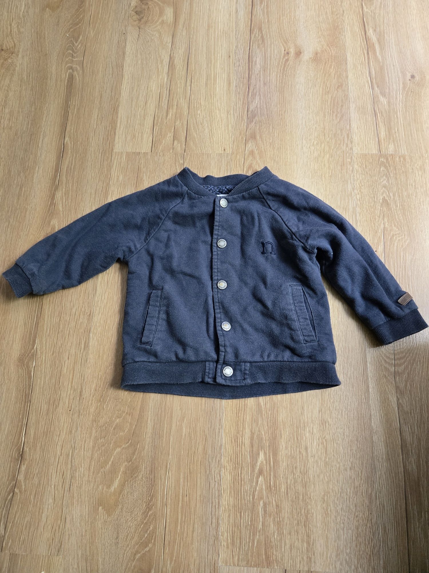 Bluza Newbie granatowa, rozpinana r. 80